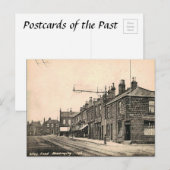 Alte Postkarte - Headingley, Leeds (Vorne/Hinten)