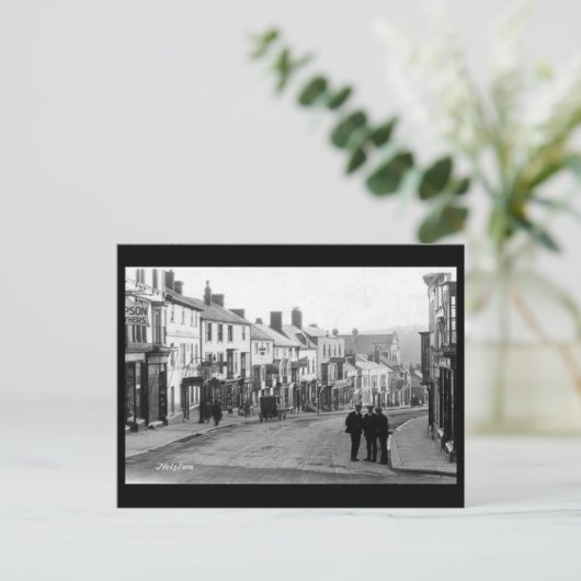 Alte Postkarte - Helston, Cornwall (Stehend Vorderseite)