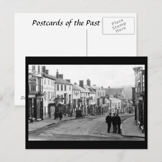 Alte Postkarte - Helston, Cornwall (Vorne/Hinten)