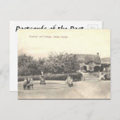 Alte Postkarte - Hinton Martel, Dorset (Vorne/Hinten)