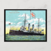 Alte Postkarte - HMS Apollo (Vorderseite)