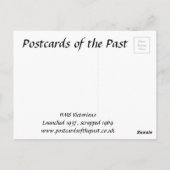 Alte Postkarte - HMS Victoria (Rückseite)