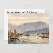 Alte Postkarte - Hobart, Tasmanie (Vorne/Hinten)