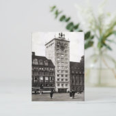 Alte Postkarte - Hochhaus, Leipzig (Stehend Vorderseite)