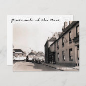 Alte Postkarte - Holt, Norfolk (Vorne/Hinten)