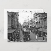 Alte Postkarte - Honolulu, Hawaii (Vorne/Hinten)