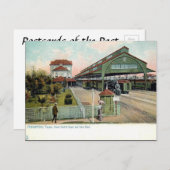 Alte Postkarte - Houston, Texas (Vorne/Hinten)