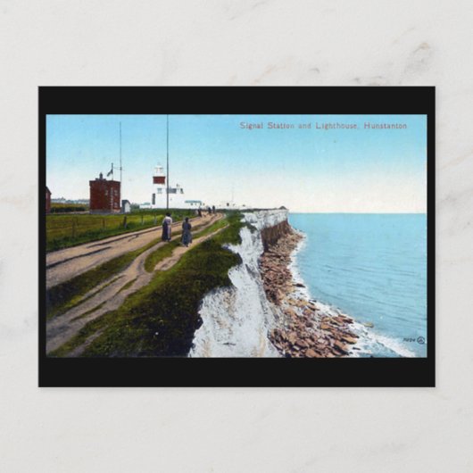 Alte Postkarte - Hunstanton, Norfolk (Vorderseite)