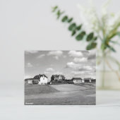 Alte Postkarte - Hvanneyri, Island (Stehend Vorderseite)