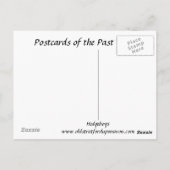 Alte Postkarte - Igel (Rückseite)