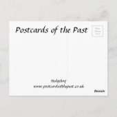 Alte Postkarte - Igel (Rückseite)