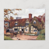 Alte Postkarte - Inkberrow, Worcestershire (Vorderseite)
