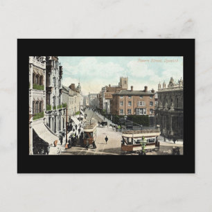 Alte Postkarte, Ipswich Postkarte