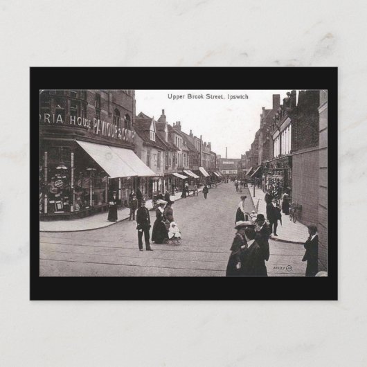 Alte Postkarte - Ipswich, Suffolk (Vorderseite)