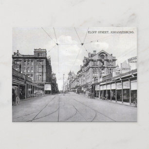 Alte Postkarte - Johannesburg, Südafrika