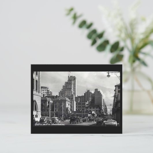 Alte Postkarte - Johannesburg, Südafrika (Stehend Vorderseite)