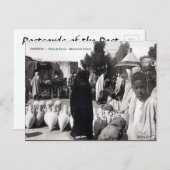 Alte Postkarte - Kairouan, Tunesien (Vorne/Hinten)