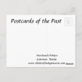 Alte Postkarte - Kairouan, Tunesien (Rückseite)