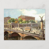 Alte Postkarte - Kaiser-Friedrich-Brucke, Berlin (Vorderseite)