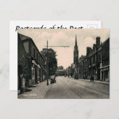 Alte Postkarte - Kapelle Allerton, Leeds (Vorne/Hinten)