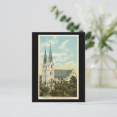 Alte Postkarte, Kathedrale, Savannah, Georgien Postkarte (Stehend Vorderseite)