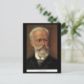 Alte Postkarte - Komponisten - Tschaikowski (Stehend Vorderseite)