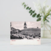 Alte Postkarte - Königliche Burg, Warschau, Polen (Stehend Vorderseite)