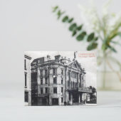 Alte Postkarte - Königstheater, Hammersmith (Stehend Vorderseite)