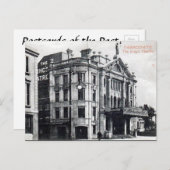 Alte Postkarte - Königstheater, Hammersmith (Vorne/Hinten)