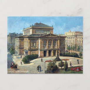 Alte Postkarte - Konzerthaus, Leipzig