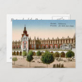 Alte Postkarte - Krakau, Polen (Vorne/Hinten)