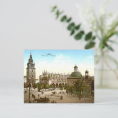 Alte Postkarte - Krakau, Polen (Stehend Vorderseite)
