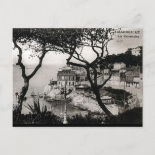 Alte Postkarte - La Corniche, Marseille