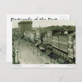 Alte Postkarte - La Coruna, Spanien (Vorne/Hinten)