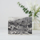 Alte Postkarte - La Coruna, Spanien (Stehend Vorderseite)