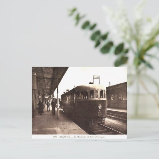 Alte Postkarte - La Micheline (Stehend Vorderseite)