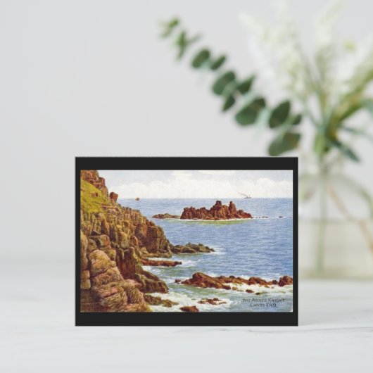 Alte Postkarte - Land's End, Cornwall (Stehend Vorderseite)