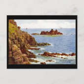 Alte Postkarte - Land's End, Cornwall (Vorderseite)