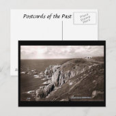 Alte Postkarte - Land's End, Cornwall (Vorne/Hinten)