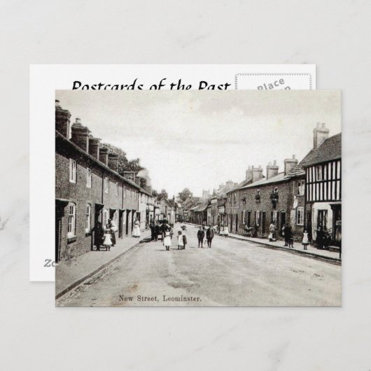 Alte Postkarte - Leominster, Herefordshire (Vorne/Hinten)