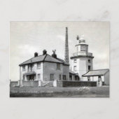 Alte Postkarte - Leuchtturm, Cromer (Vorderseite)