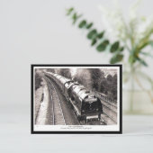 Alte Postkarte - LMS Bahn "The Caledonian" (Stehend Vorderseite)