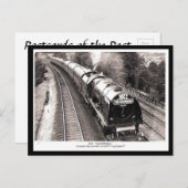 Alte Postkarte - LMS Bahn "The Caledonian" (Vorne/Hinten)