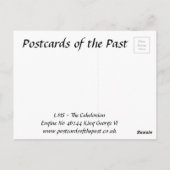 Alte Postkarte - LMS Bahn "The Caledonian" (Rückseite)