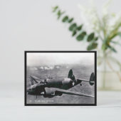 Alte Postkarte - Lockheed Hudson Light Bomber (Stehend Vorderseite)