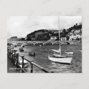 Alte Postkarte - Looe, Cornwall