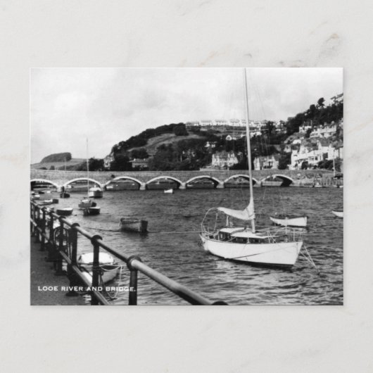 Alte Postkarte - Looe, Cornwall (Vorderseite)