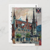Alte Postkarte - Lübeck, Deutschland (Vorne/Hinten)