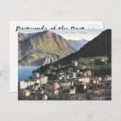 Alte Postkarte - Lugano - Paradiso, Schweiz (Vorne/Hinten)