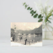 Alte Postkarte - Lugano, Schweiz (Stehend Vorderseite)